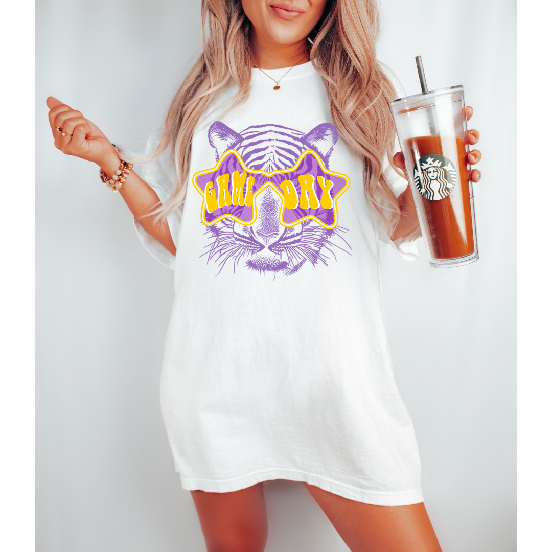 Game Day Shade LSU Tigers Graphic Tee