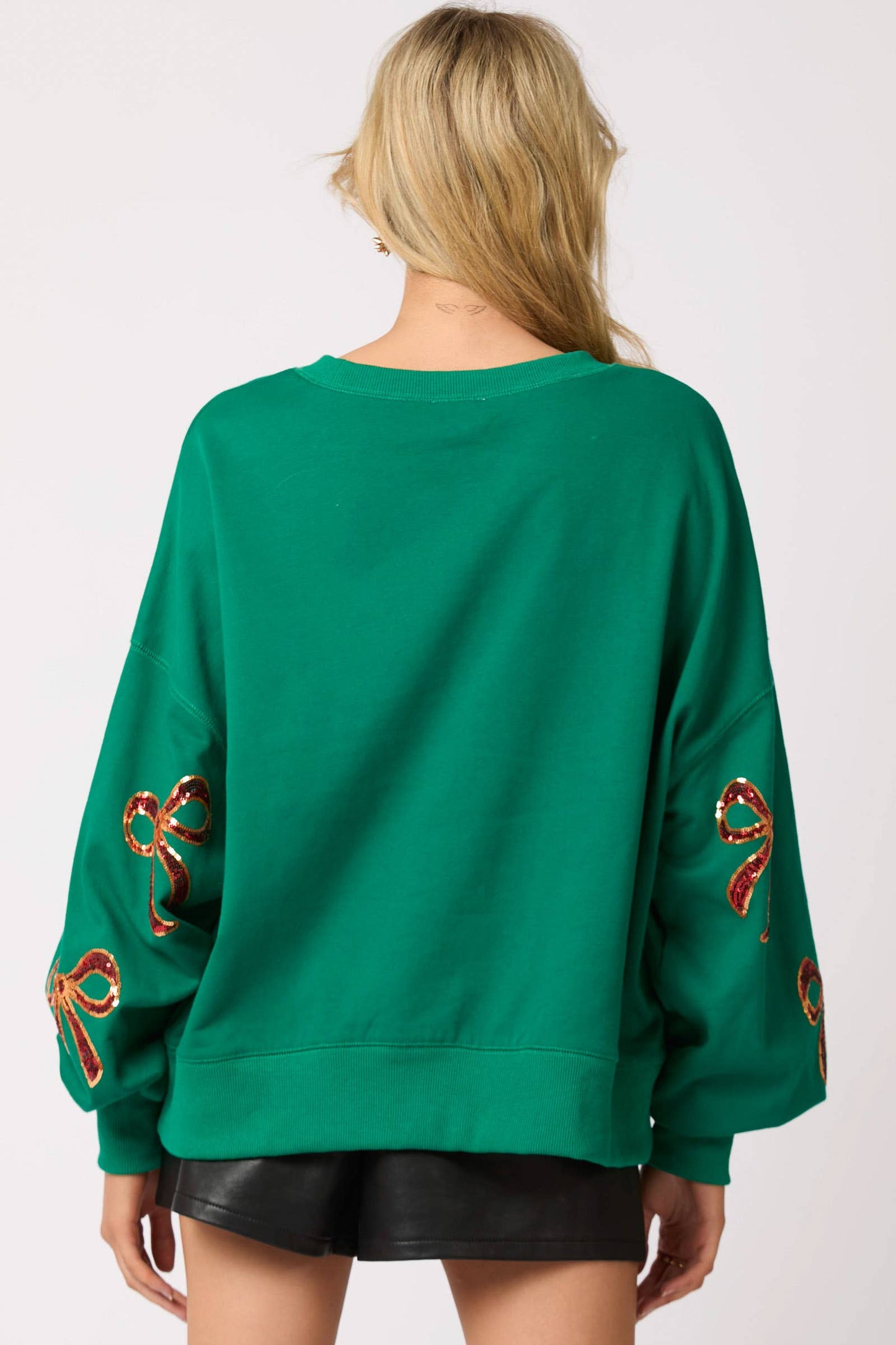 Embroidery Oversized Sweatshirts