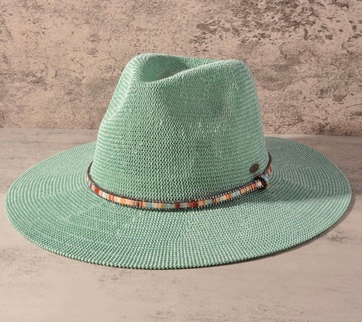 Aqua Beach Hat