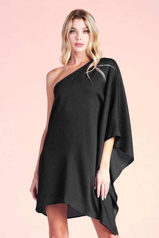 Black Satin Dress