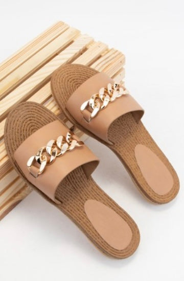 Gold Chain Shoe